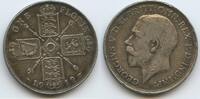 Großbritannien Great Britain United Kingdom One Florin Silber G2215 - King George V. 1910-1936 United Kingdom -