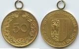 Österreich Oberösterreich Verdienstmedaille 50 Jahre, Orden vergoldet, Badge GY599 - Öst.Kameradschaftsbund Landesverband Ob. Öst. - Für besondere Verdienste -