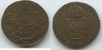 Österreich Ungarn ¼ Kreuzer G5933 - Franz II. 1792-1806 Oravicza Oravița Oravicabánya Romania -