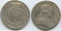 Sachsen-Albertinische Linie Dresden 1 Konventionstaler Silber M#8139 - Friedrich August III. 1763-1806 -