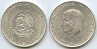 5 Pesos Silber 1957 M° Mexiko GS245 - Miguel Hidalgo y Costilla Mexico Vorzüglich