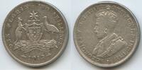 Australien One Florin Silber M#3122 - King George V. 1910-1936 Australia -