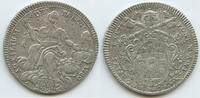 Vatikan Italien-Kirchenstaat Rom 1 Scudo Silber M#3277 - Papst Pius VI. 1774-1799 Italian States Papal States -