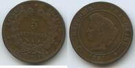 Frankreich Paris 5 Centimes G9291 - Ceres France -