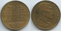 Tschechoslowakei Große Bronzemedaille A059 - Tomáš Garrigue Masaryk 1850-1937 Czechoslovakia -