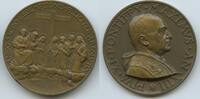 Vatikan Italien-Kirchenstaat Rom Roma Große Bronzemedaille Papst Pius XI. 1922-1939 M#8720 - Auf die Heiligsprechungen 1934 -