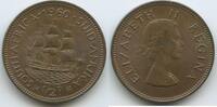 Südafrika ½ Penny (Half Penny) G9529 -Ship Dromedaris - Elizabeth II. South Africa Suid-Afrika -