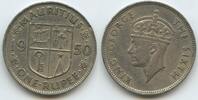 Mauritius One Rupee (1 Rupee) G13252 - King George VI. -