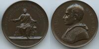 Vatikan Italien-Kirchenstaat Roma Große Bronzemedaille Papst Leo XIII. 1878-1903 M#8744 - Zur Erinnerung an die fehlende Freiheit des apostolischen Dienstes -