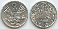 Polen Volksrepublik 2 Zlote (2 Złote) G3831 - Poland Polskich Polish People's Republic -