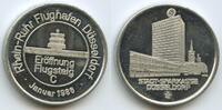 Deutschland Nordrhein-Westfalen Medaille G10840 - Rhein-Ruhr Flughafen Düsseldorf - Eröffnung Flugsteig C -