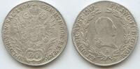 RDR Österreich 20 Kreuzer Silber M#5903 - Franz II. 1792-1835 Austria -