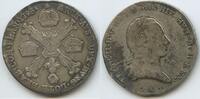 RDR Österreichische Niederlande Habsburg 1/4 Kronentaler (¼ Couronne) Silber H0129 - Franz II. Austria Austrian Netherlands -