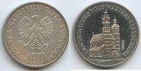Polen Volksrepublik 100 Zlotych Proba Probe Trial Strike H0417 - Marienkirche Krakau Poland Mariacki Church -