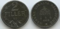 Ungarn Kaiserreich 2 Filler G5575 - Karl I. 1916-1918 Hungary -