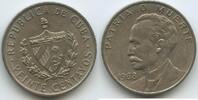 Kuba 20 Centavos (Veinte Centavos) M#3391 - Patria o Muerte Jose Marti - Republica de Cuba -