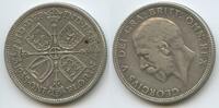 Großbritannien Great Britain United Kingdom One Florin Silber M#3363 - King George V. 1910-1936 United Kingdom -