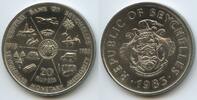 20 Rupees 1983 Seychellen K146 - 5th Anniversary of the Seychelles Monetary Authority Seychelles Unzirkuliert, leicht angelaufen