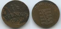 Sachsen-Weimar-Eisenach 1½ Pfennig K106 - Karl August 1758-1815 -