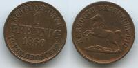 Braunschweig-Wolfenbüttel 1 Pfennig K107 - Wilhelm 1830-1884 -