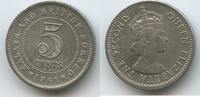 Britisch Malaysia - Malaya and British Borneo 5 Cents K177 - Queen Elizabeth II. -