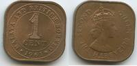 Britisch Malaysia - Malaya and British Borneo 1 Cent K159 - Queen Elizabeth II. -