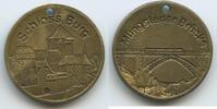 Deutschland Bundesrepublik Nordrhein-Westfalen Medaille M#8553 - Eisenbahnbrücke - Müngstener Brücke - Schloss Burg -