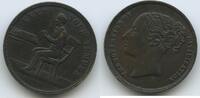 Großbritannien Token Jeton Wertmarke M#8556 - Keep your Temper - Queen Victoria 1837-1901 -