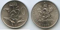 Südafrika 50 Cents G9519 - Bird-of-Paradise, Arum Lily, An African Lily - South Africa Suid-Afrika -