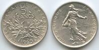 Frankreich 5 Francs Silber M#3229 - Liberty La Semeuse France -