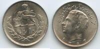 Persien Iran 10 Rials G12966 - Mohammed Reza 1941-1979 -