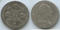 RDR Österreichische Niederlande 1 Kronenthaler Silber (1 Couronne) M#8239 - Franz II. 1792-1806 Austria Netherlands Prague Bohemia -