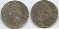 Tschechoslowakei 25 Korun Silber M#5075 - 100th Anniversary of Death of Jan Evangelista Purkyně Czechoslovakia -