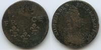 Frankreich Liard de France G9083 - Louis XIV. 1643-1715 France -
