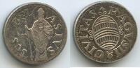 Republik Dubrovnik Silbermedaille M#6676 - Republic of Ragusa - Heiliger Blasius, Schutzpatron von Ragusa -