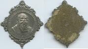 Deutsches Reich Kaiserreich Alte versilberte Medaille Klippe Turner GX124 - Johann Friedrich Ludwig Christoph Jahn 1778-1852 -