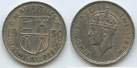Mauritius One Rupee (1 Rupee) G11494 - King George VI. -