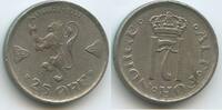 Norwegen 25 Öre (25 Øre) G4909 - Haakon VII. 1905-1957 Norge Norway -