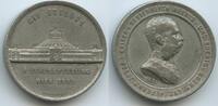 Österreich Kaiserreich Wien Medaille zur Weltausstellung Exhibition M#7470 - Wiener Weltausstellung - Die Rotunde - Franz Joseph I. 1848-1916 -