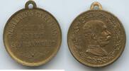 Österreich Kaiserreich Jubiläums-Talisman - Bronzemedaille tragbar GX1459 - Glaube, Arbeit, Sparsamkeit - Kaiser Franz Josef I. -