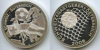 Österreich-Schweiz Medaille GY215 - Fussball EM - Gastgeber Österreich und Schweiz -
