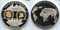 Monaco Medaille teilvergoldet GY059 - Rainier III. - Most popular Bullion Coins in the World -