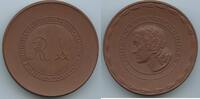 Deutsches Reich Große Porzellanmedaille Böttgersteinzeug GN1331 - Staatlichen Porzellan-Manufaktur Meissen - Johann Friedrich Böttger -