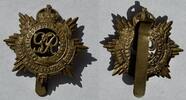 Großbritannien Great Britain United Kingdom Abzeichen Mützenabzeichen GY993 - WW2 British George VI. Royal Army Service Corps Slider Cap Badge -