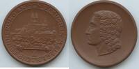 Deutschland Große Porzellanmedaille Böttgersteinzeug GY011 - Zur Erinnerung an den Besuch in Meissen - Johann Friedrich Böttger -