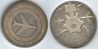 Silbermedaille nd. Deutschland M#8804 - Flughafen Frankfurt am Main AG Polierte Platte, Patina