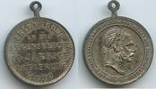Österreich Kaiserreich Zinkmedaille tragbar M#7821 - Auf das 40jährigen Regierungsjubiläum Kaiser Franz Josef I. 1848-1898 -