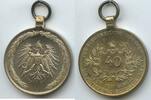 Österreich Republik Bronzemedaille 40 Jahre versilbert M#8819 - verdienstliche Tätigkeit a. d. Gebiete des Feuerwehr- und Rettungswesen -