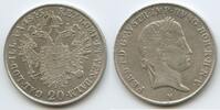 Österreich Lombardei Mailand Italien 20 Kreuzer Silber M#8356 - Austria Lombardy Milan Ferdinand I. 1835-1848 -