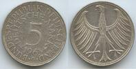 Deutschland Bundesrepublik 5 Deutsche Mark Silber S0475 - Silberadler Germany Federal Republic Eagle BRD -